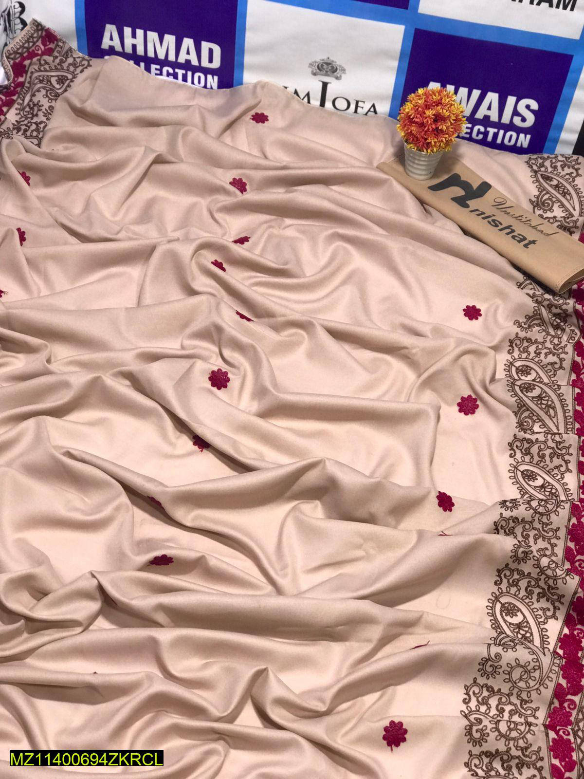 Premium Women’s Lawn Embroidered Shawl – Lightweight & Elegant