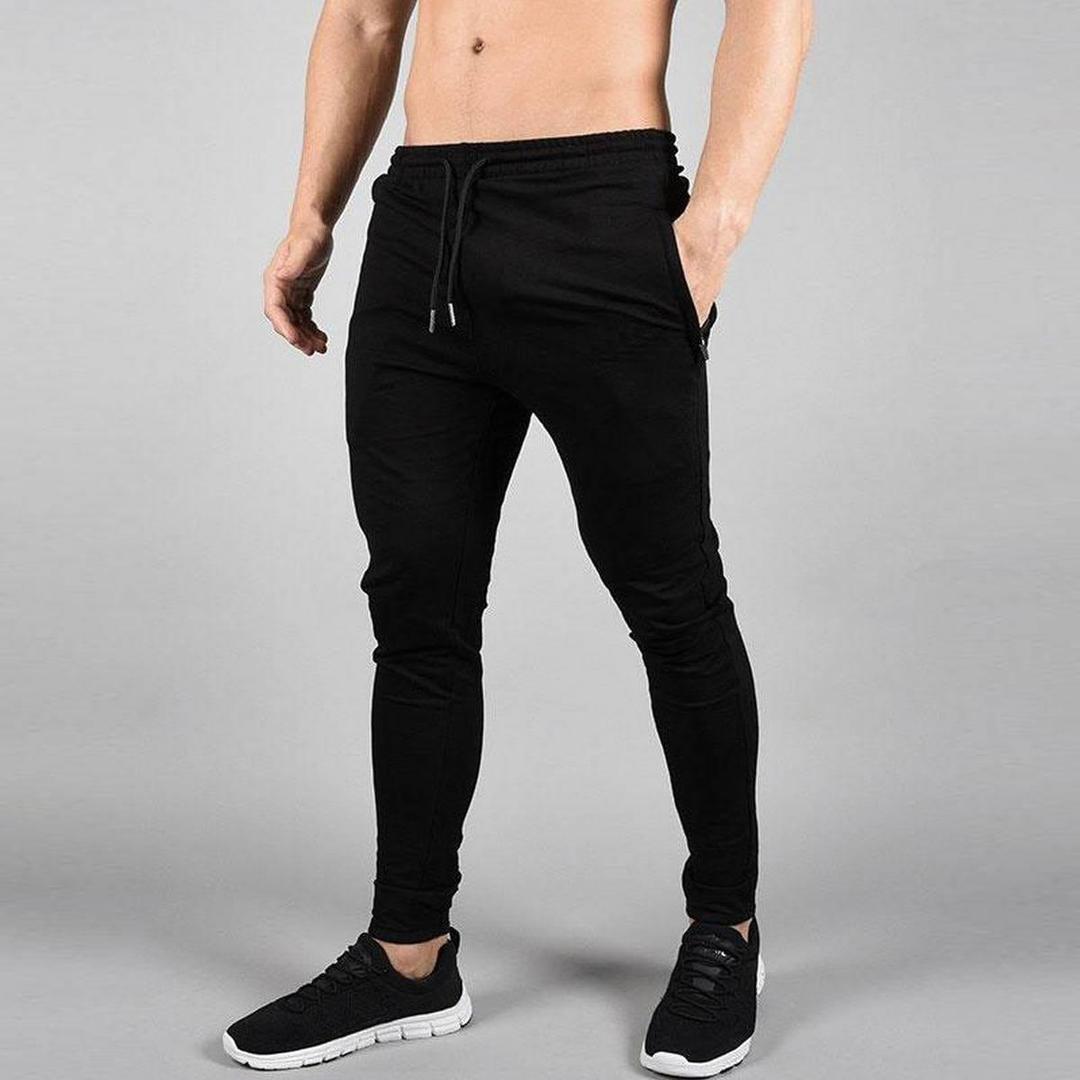 Men’s Cotton Jersey Support Trouser – Slim Fit Sports & Casual Wear