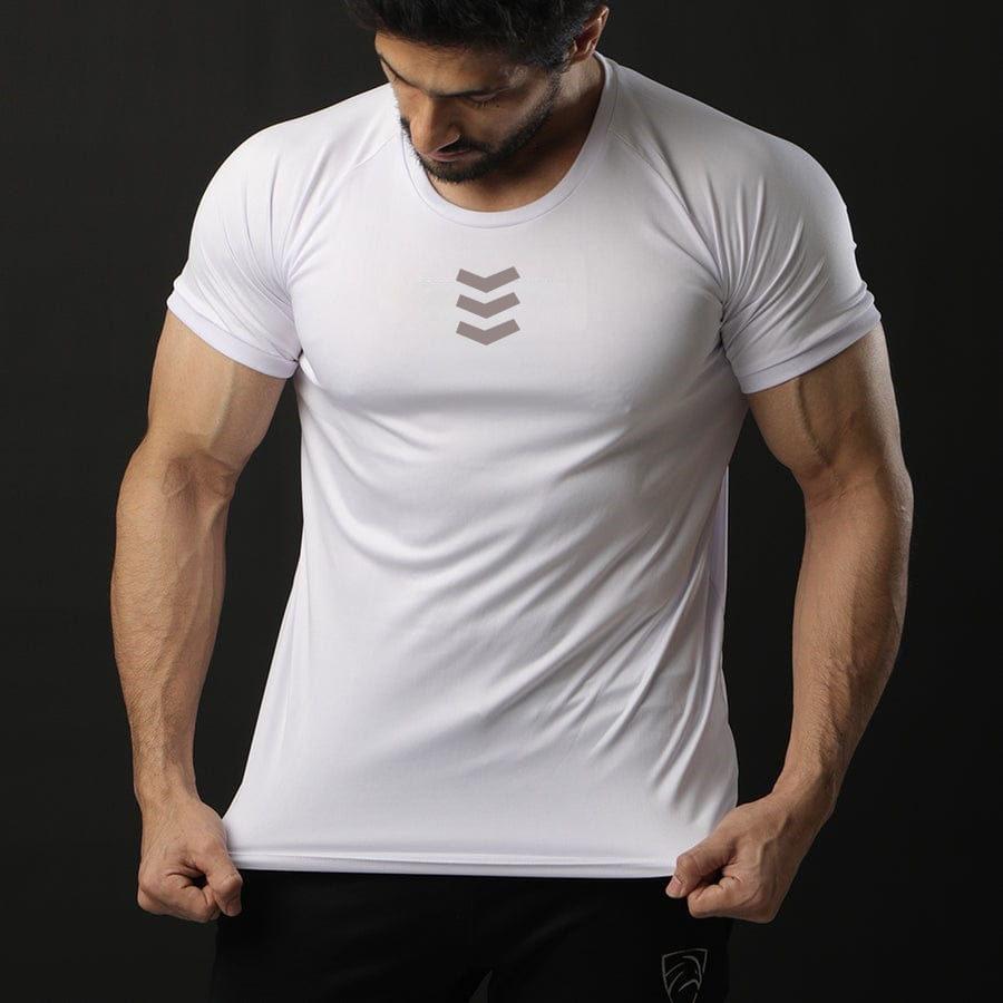 Men’s Dri-Fit Plain T-Shirt – Round Neck Sports & Casual Wear