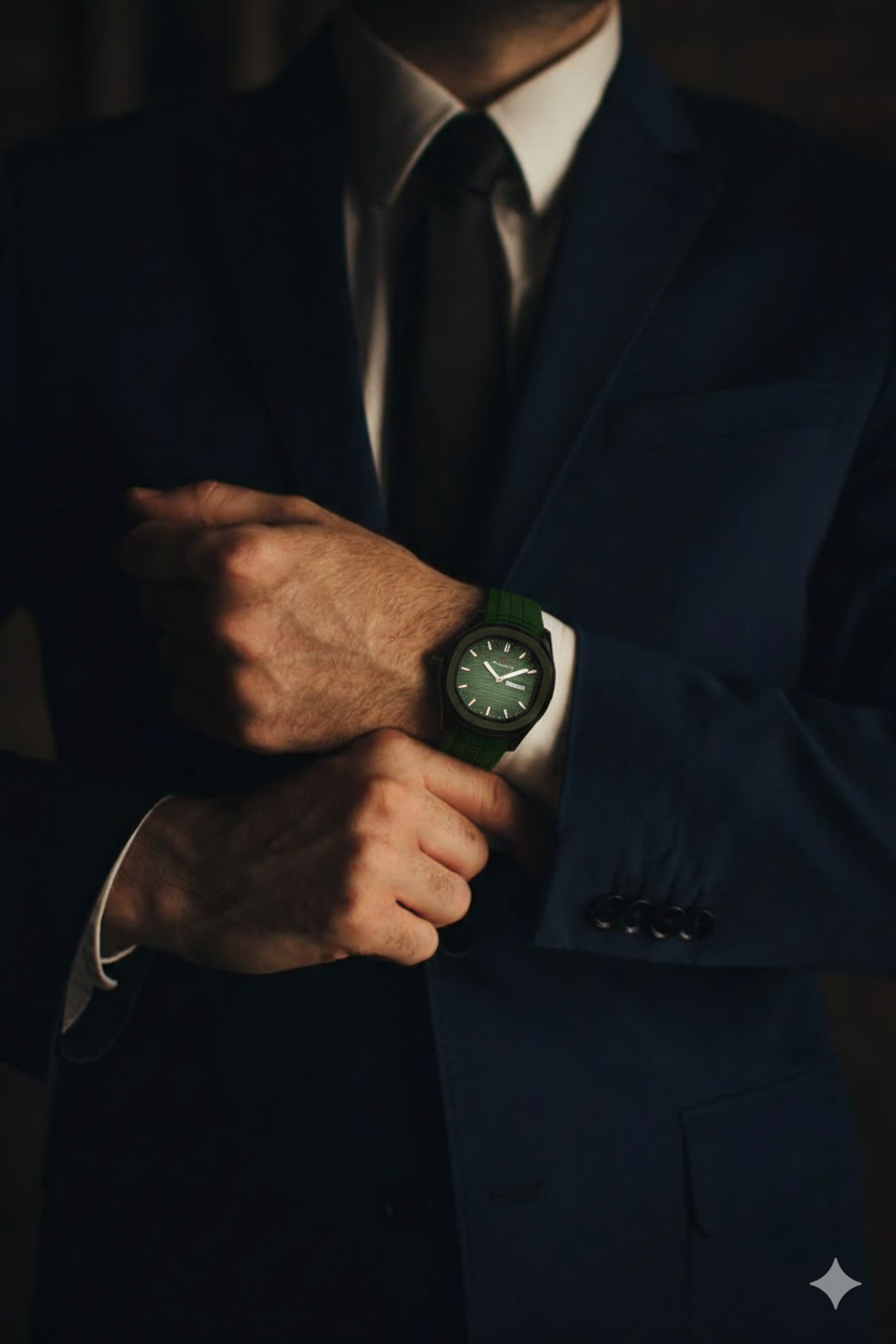 Men’s Stainless Steel Analogue Watch