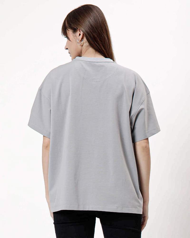 1 Pc Women’s Stitched Jersey Plain T-Shirt – Soft & Comfortable Daily Wear