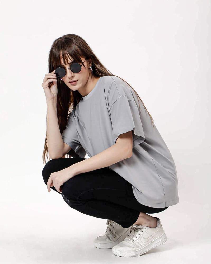 1 Pc Women’s Stitched Jersey Plain T-Shirt – Soft & Comfortable Daily Wear