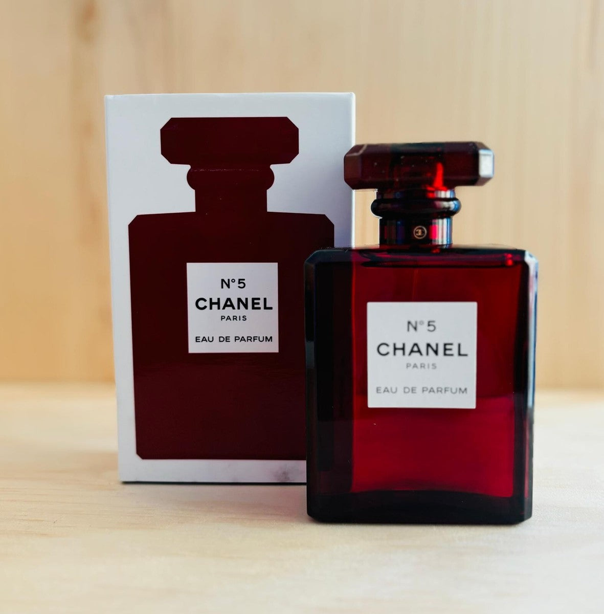Chanel No. 5 Eau de Parfum – Red Limited Edition (100ml)
